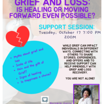 Grief and Loss: Recovery is Possible