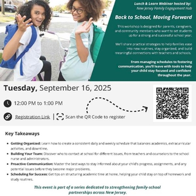 Back to School, Moving Forward