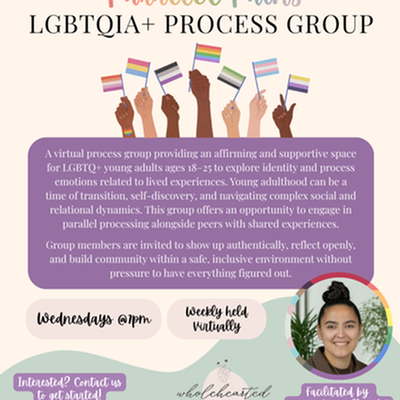 Parallel Paths: LGBTQ+ Young Adult Group