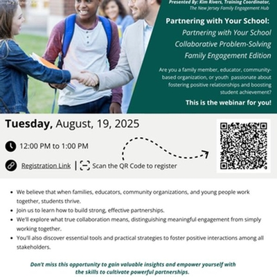Partnering with Your School:  Collaborative Problem-Solving Family Engagement Edition
